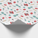 Search for kitchen utensils wrapping paper Retro