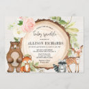 Search for woodland baby sprinkle invitations Cute animals