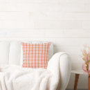 Search for pink orange cushions Plaid