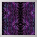 Search for blue feathers posters Black