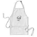 Search for letter g aprons For her