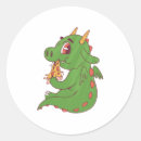 Search for cute green dragon stickers Animal