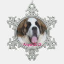 Search for saint bernard dog christmas tree decorations Dogs