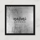Search for black and silver business cards Minimalist