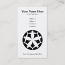 Search for communication business cards Illustration