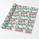 Search for santa sleigh wrapping paper White