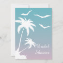 Search for caribbean bridal shower invitations Palm trees