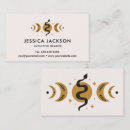 Search for snake business cards Esoteric