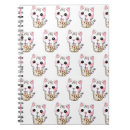 Search for kawaii cat notebooks Neko