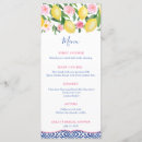 Search for bridal shower lunch menus Watercolor