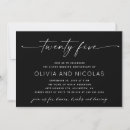 Search for silver anniversary invitations 25 years married