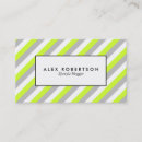 Search for lime green business cards Classic