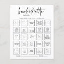 Search for bachelorette bingo Modern