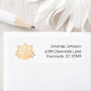Search for yoga return address labels Gold