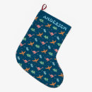 Search for cute t rex christmas stockings Santa