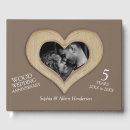 Search for wood heart guest books Brown