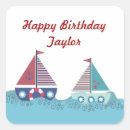 Search for red boat stickers Sailor