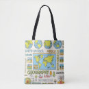 Search for geography tote bags World