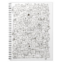 Search for cute cat drawing notebooks Hand drawn