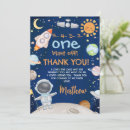 Search for outer space thank you cards Astronaut