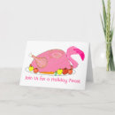 Search for funny dinner invitations Flamingo