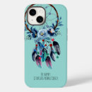 Search for watercolor dreamcatcher iphone cases Blue