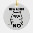 Search for grumpy cat christmas tree decorations Sarcastic