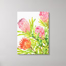 Search for tropical flowers canvas prints Watercolor