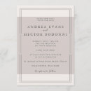 Search for feminine wedding invitations Formal