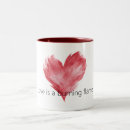 Search for flaming heart mugs Red