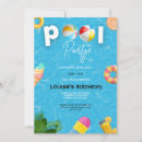 Search for cool birthday invitations Swimming