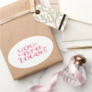 Search for pink oval stickers Handmade