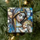 Search for baby jesus ornament christmas tree decorations Blessed mother