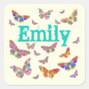 Search for colourful name stickers Girls