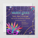 Search for mardi gras beads invitations Carnival