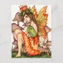 Search for winged fairy postcards Illustration