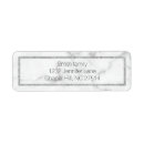 Search for marble return address labels Modern