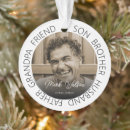 Search for father son christmas tree decorations Sympathy