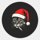 Search for smoking cat stickers Cigarette