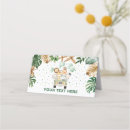 Search for safari place cards Jungle