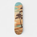 Search for palm tree sunset skateboards Beach
