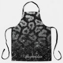 Search for black leopard print aprons Glam