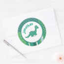 Search for cute green dinosaur stickers Boy
