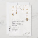 Search for moon and stars wedding invitations Mystical