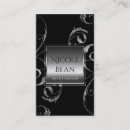 Search for glass business cards Designer