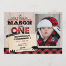 Search for wilderness birthday invitations Lumberjack party