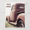 Search for pickup truck invitations Vintage