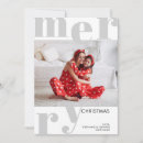 Search for grey christmas cards Family photo