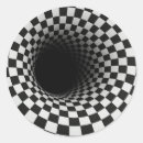 Search for optical illusion stickers Tunnel