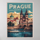 Search for prague travel posters Praha